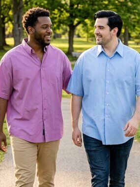 Pair Van Heusen Short Sleeve Shirts 2XL